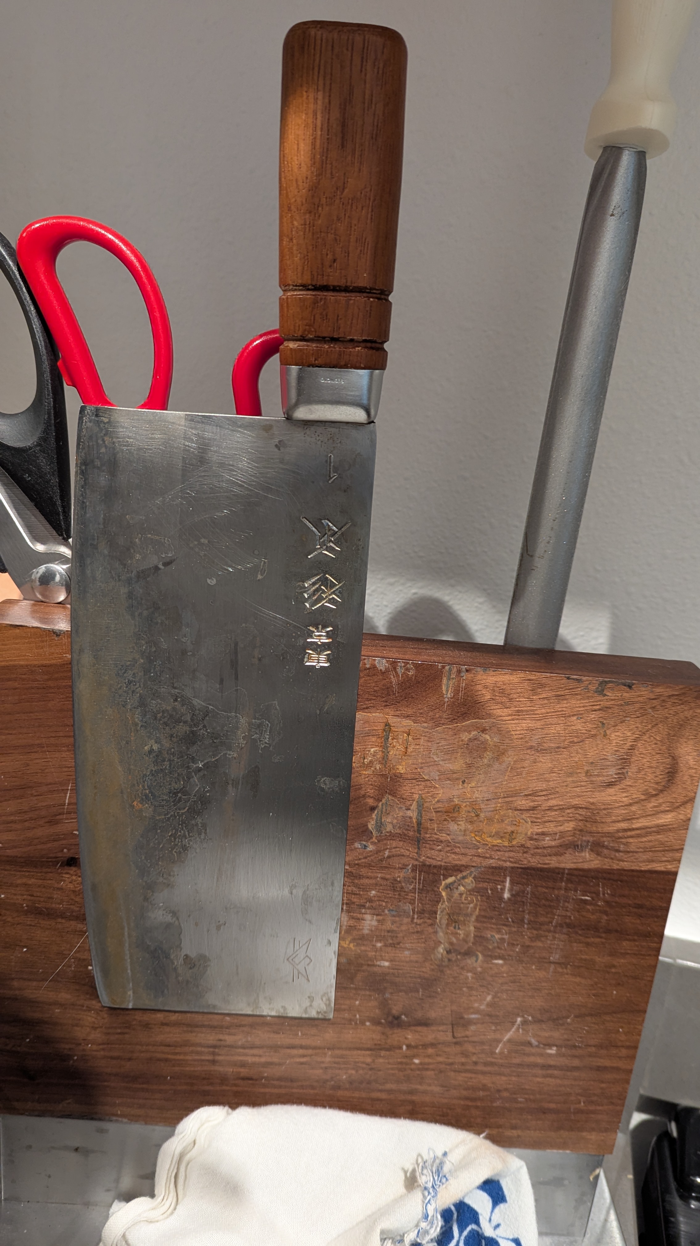 Side Profile of Sugimoto #1 Knife